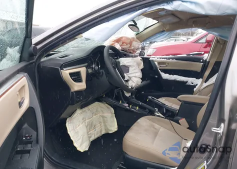 2016 Toyota Corolla Le from USA, damaged, VIN 2T1BURHEXGC549898